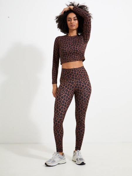 High Rise Legging - Leopard Print