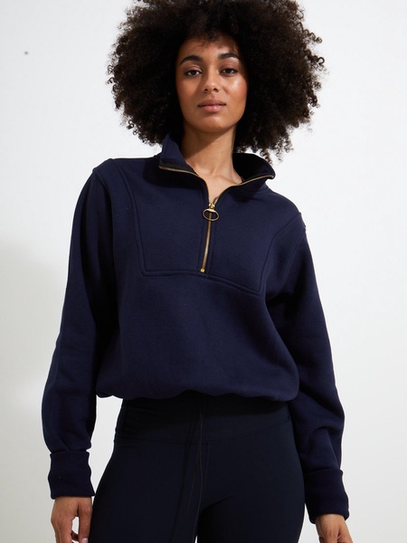 Jenny Zip Jumper - Navy