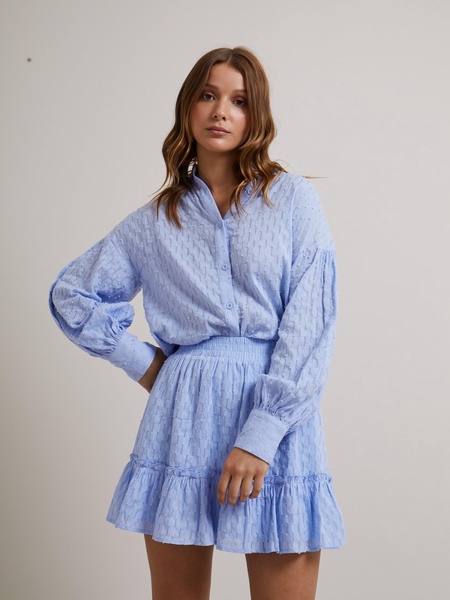 Ida Cotton Shirt Blue