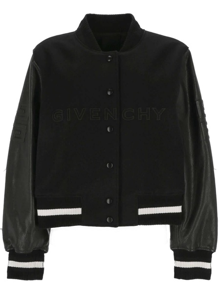 Cropped Varsity Jacket