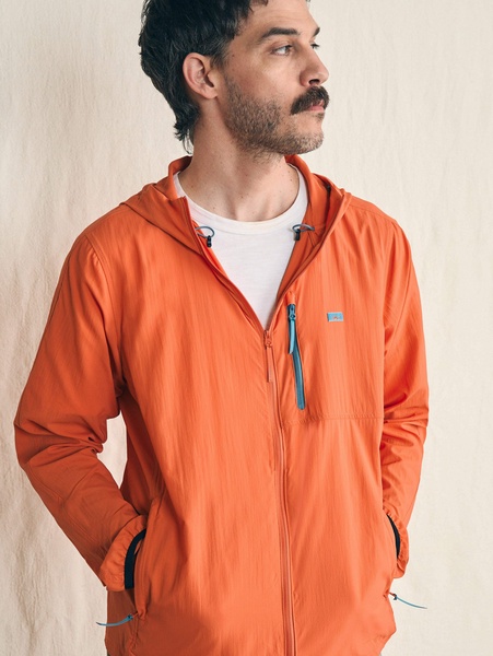 Shorelite Packable Anorak - Isle Orange