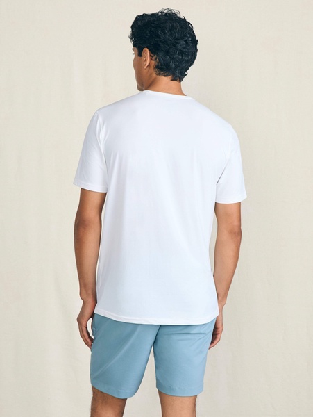 Shorelite Short-Sleeve Tech Tee - Pure White