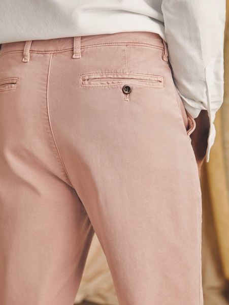 Coastline Stretch Chino (34" Inseam) - Spring Quartz