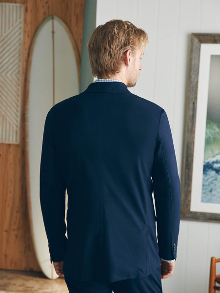 Movement™ Knit Blazer - Lupine Navy