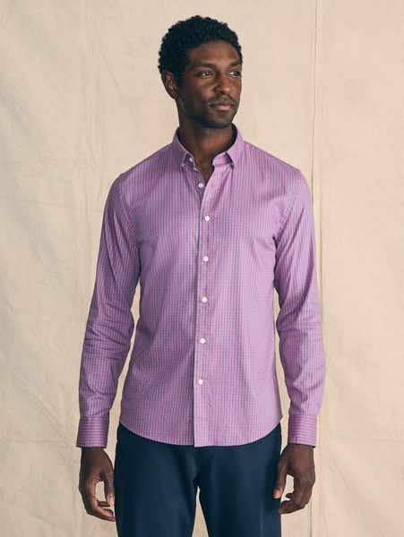 Movement™ Shirt (Tall) - Blue Rose Gingham