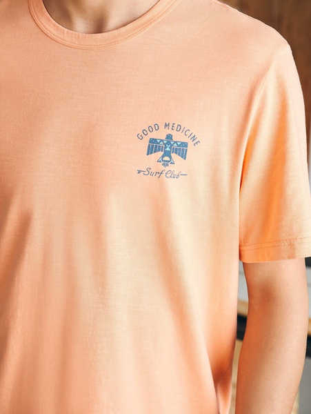 Steven Paul Judd Good Medicine Surf Club Tee - Island Melon