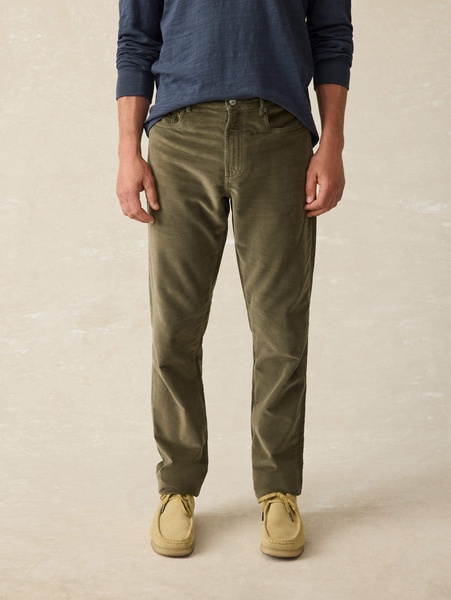 Stretch Terry Corduroy 5-Pocket Pant - Surplus Olive