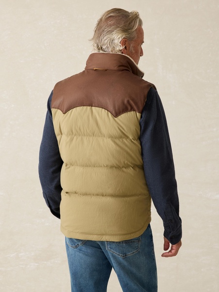 Range Down Vest - Drill Khaki