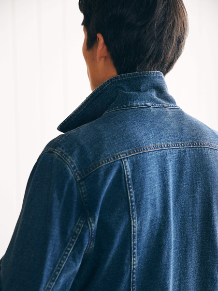 Jersey Trucker Jacket - Rockford Wash