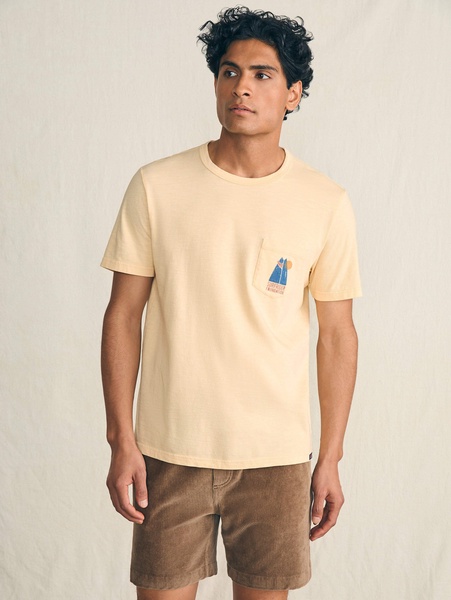 Short-Sleeve Surfrider Sunwashed Pocket Tee - Sunny Days