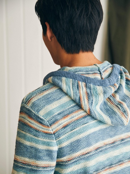 Cove Sweater Hoodie - Sunset Star Serape