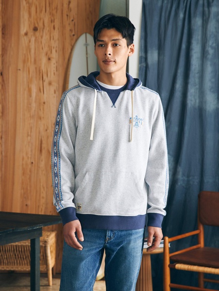 Steven Paul Judd Good Medicine Surf Hoodie - Light Grey Heather