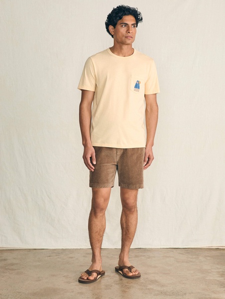 Short-Sleeve Surfrider Sunwashed Pocket Tee - Sunny Days