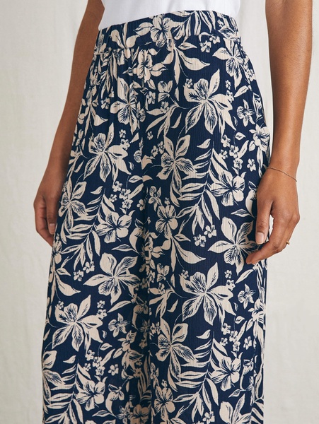 Cabana Pant - Navy Canopy Floral