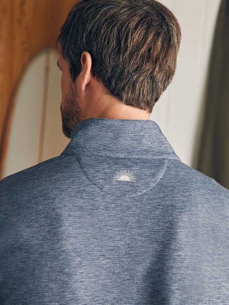 Movement™ Quarter Zip - Deep Navy Feeder