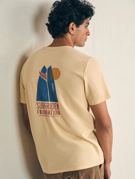 Short-Sleeve Surfrider Sunwashed Pocket Tee - Sunny Days