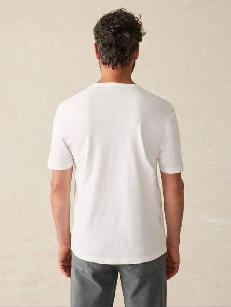 Sunwashed Pocket Tee (Tall) - White