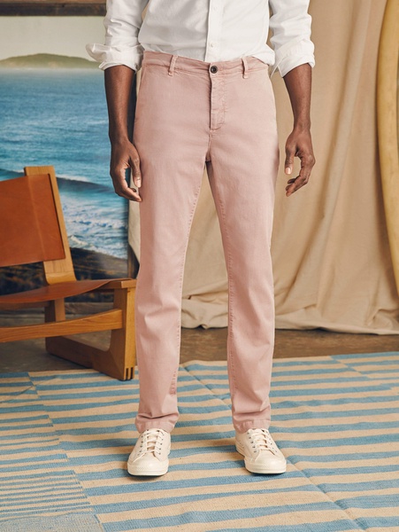 Coastline Stretch Chino (32" Inseam) - Spring Quartz