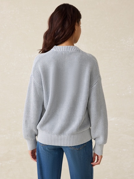 Sunwashed Fisherman Sweater - Tradewinds