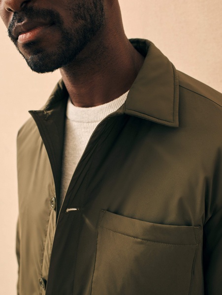 Seaport Down Jacket - Forest Olive