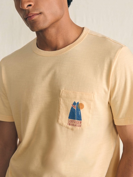 Short-Sleeve Surfrider Sunwashed Pocket Tee - Sunny Days