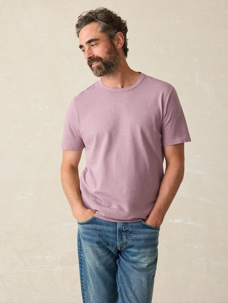 Sunwashed Tee (Tall) - Faded Grape