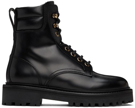 Campa leather combat boots