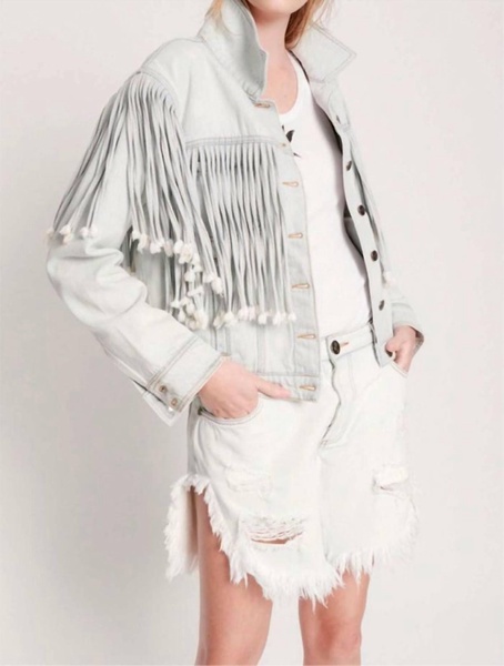 florence fringed jacket