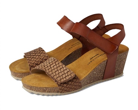 women's gipsy wedge heels in tan