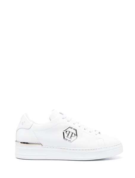 Philipp Plein Flat Shoes White