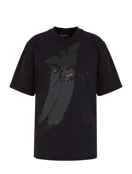 Emporio Armani T Shirts And Polos Black