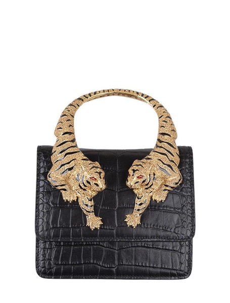 Roberto Cavalli Roar Embellished Shoulder Bag