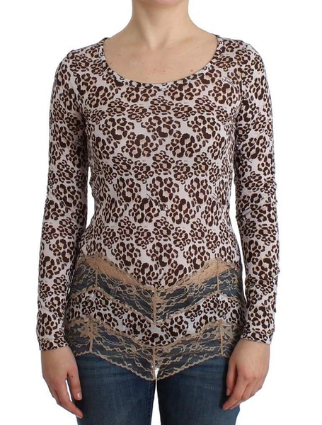 Cavalli Women  Long Sleeve Lace Top