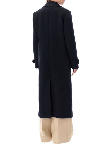 Chloé Double-Breasted Long Coat