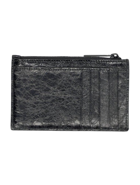 Balenciaga Monaco Zipped Long Card Holder