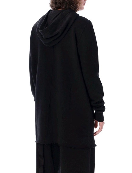 Rick Owens DRKSHDW Cut-Out Detailed Long Hoodie