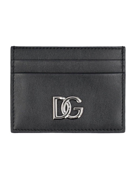 Dolce & Gabbana Logo Plaque Card Holder