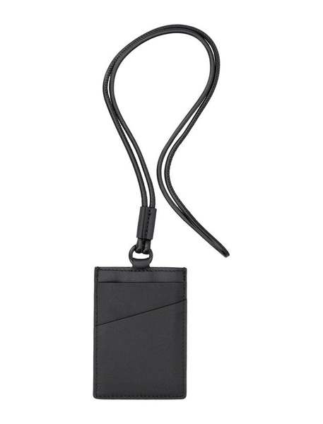 Y-3 Logo Printed Lanyard Card Case