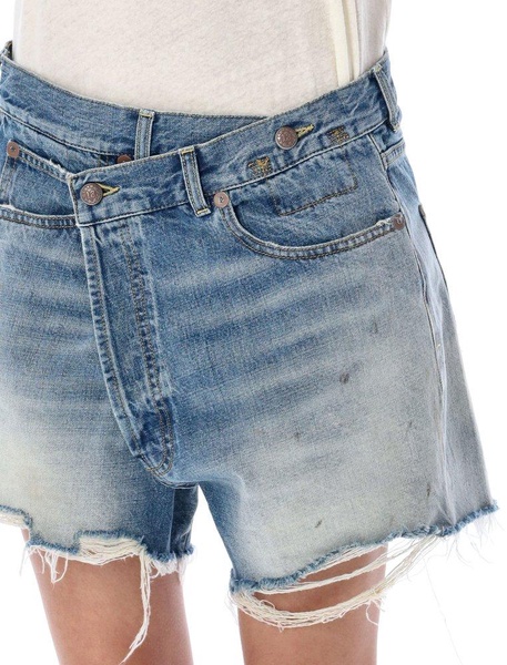 R13 Cross-Over Oversized Shorts