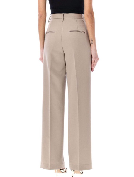 Anine Bing Carrie Pleated Tailored Trousers