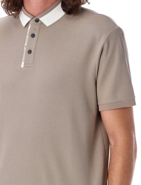 Emporio Armani Contrast Collar Polo Shirt