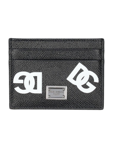 Dolce & Gabbana All-Over DG Printed Card Holder