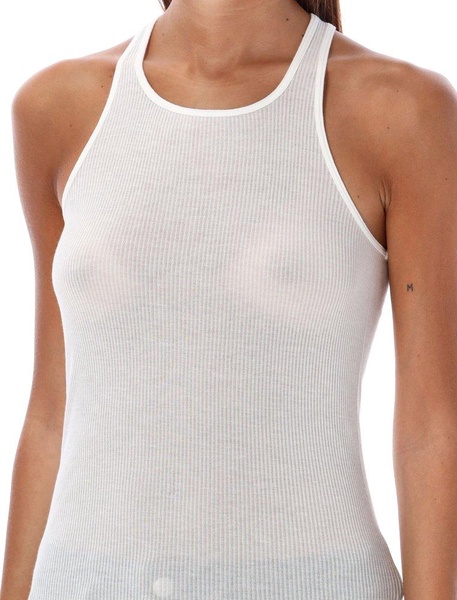 Rick Owens Racer Back Ribbed Tank Top