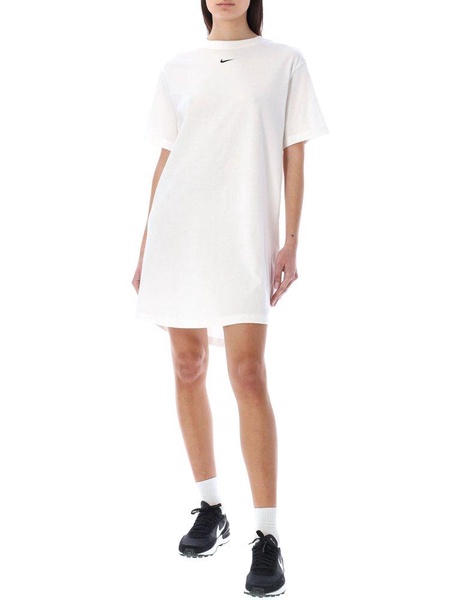 Nike Logo Embroidered T-Shirt Dress