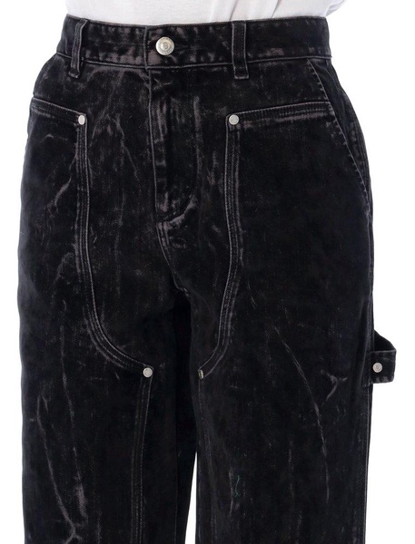 Stella McCartney Straight Leg Velvet Jeans