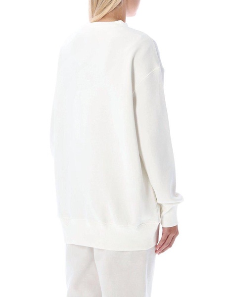 Nike Logo Embroidered Oversized Crewneck Sweatshirt