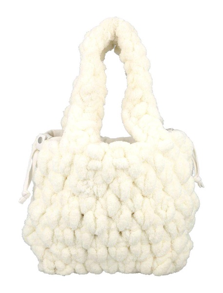 JW Anderson Small Blanket Interwoven Shopper Bag