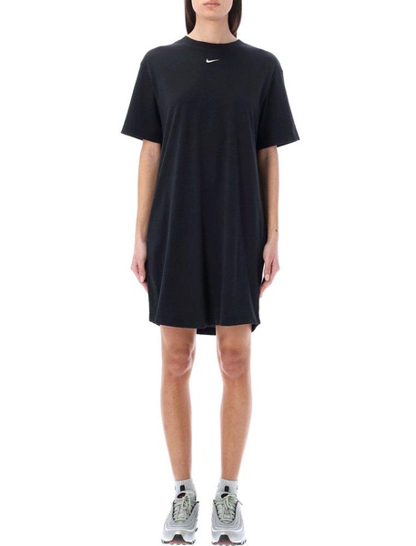 Nike Logo Embroidered T-Shirt Dress