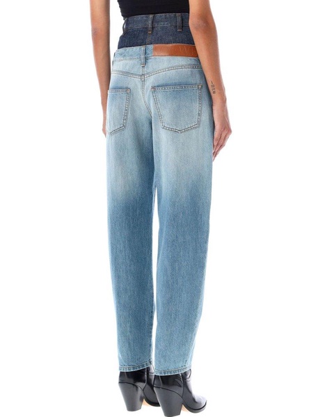 Loewe High-Waist Wide-Leg Jeans