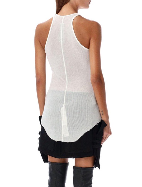 Rick Owens Racer Back Ribbed Tank Top